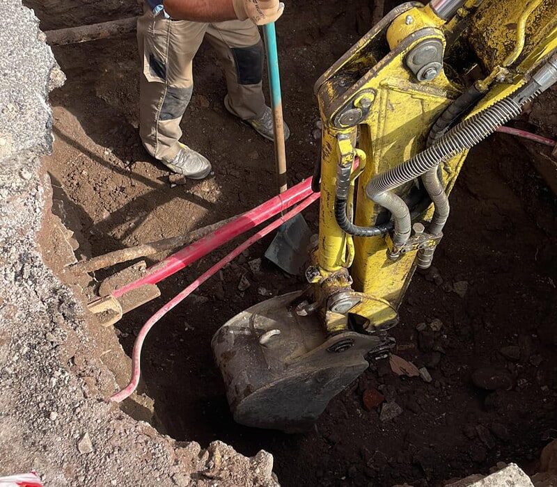 Realizzazione impianti fognari Roma