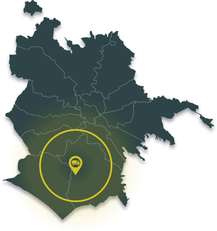 mappa roma per autospurghi